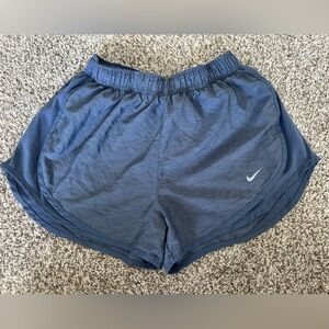 Nike Dri-fit Tempo Women’s Running Shorts, Heathered‎ Blue, Medium